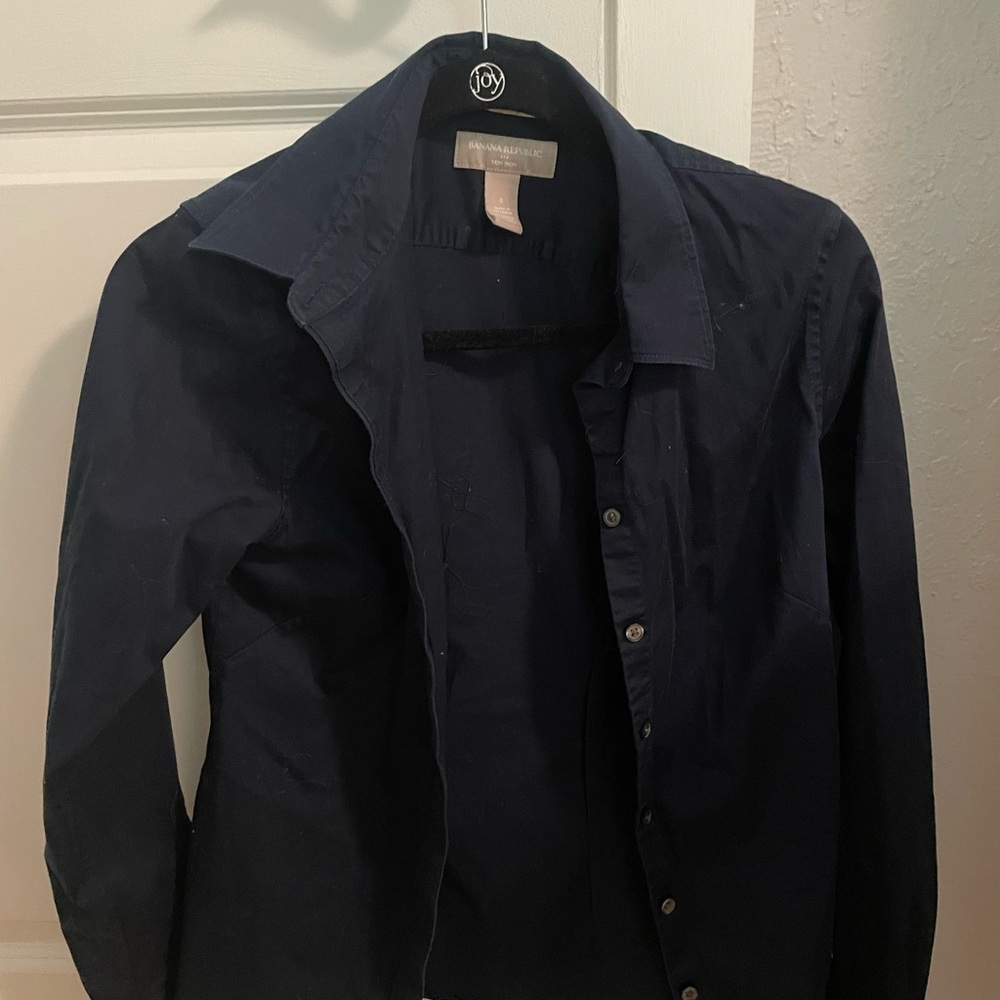 Banana Republic Blue Blouse